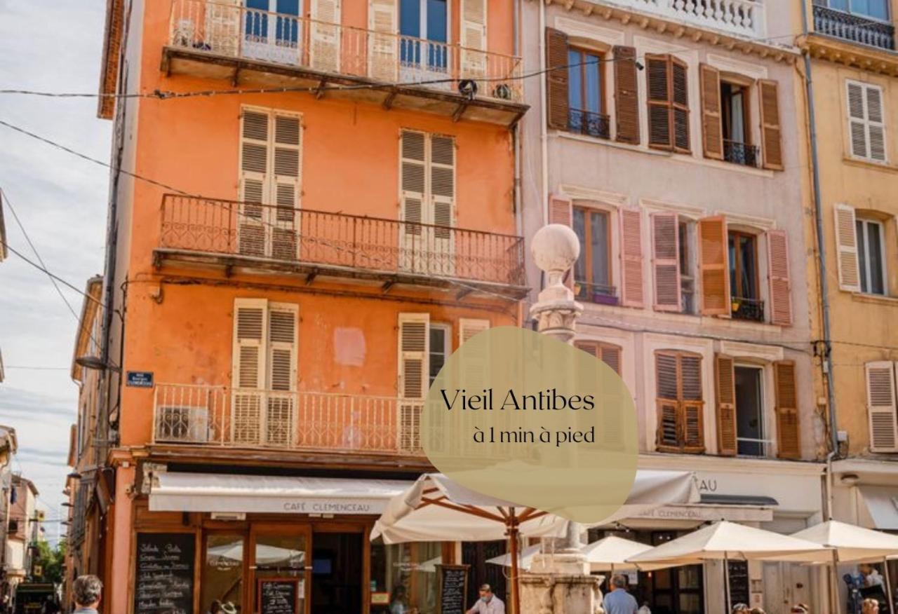 Vieil Antibes, Plage De Sable, Avec Parking Exterior foto